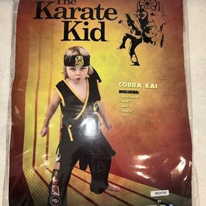 Kids Karate Costume Set - Black